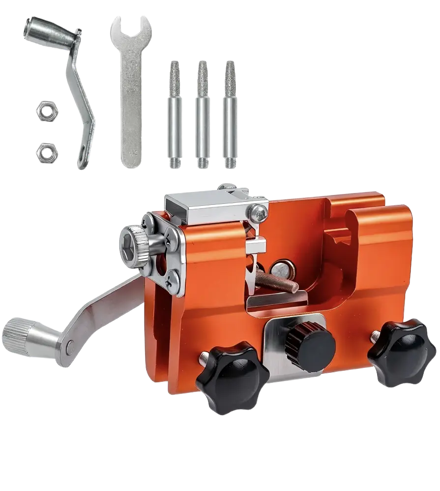 Qinux Klampero Chainsaw Sharpener